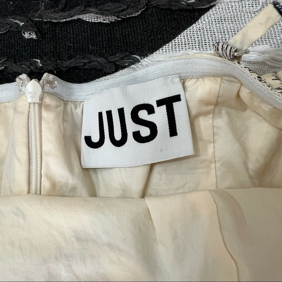 Anthropologie JUST Female Paperstrap Brush Stroke Prints Sz XS Dress Party Vacay - Picture 13 of 16